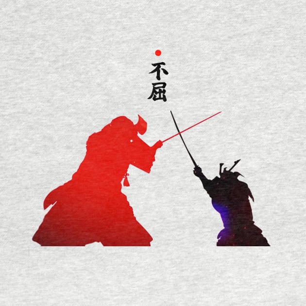 Japanese Samurai Never Give Up by vivalarevolucio